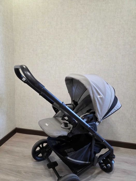 Коляска трансформер Joie Chrome, серый