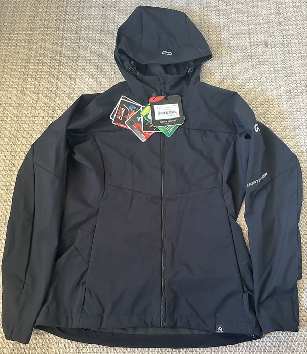 Jacheta dama softshell Northfinder, neagra, marime L, NOUA