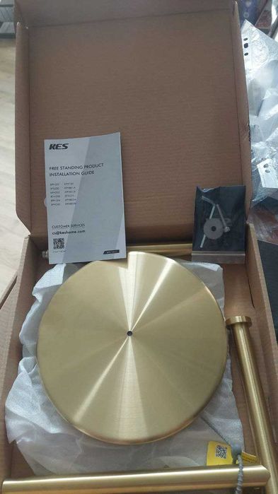 KES BPH283S1-BZ Свободностояща стойка за тоалетна хартия