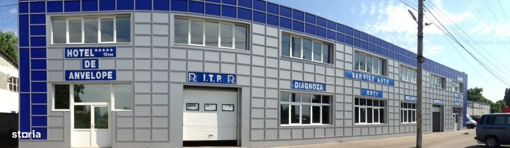 Inchiriere Hala industriala Service Auto Complet Utilat 550 mp + parca