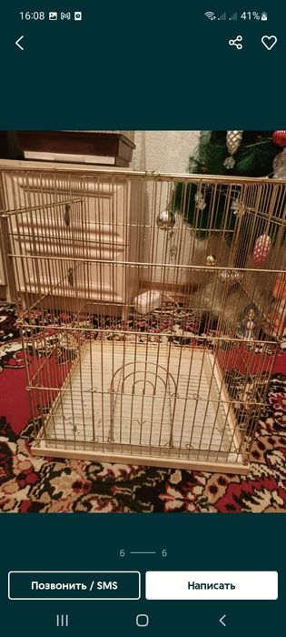 Продам клетки для хомяка и попугаев