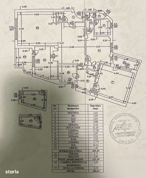 3 Camere Piata Universitatii