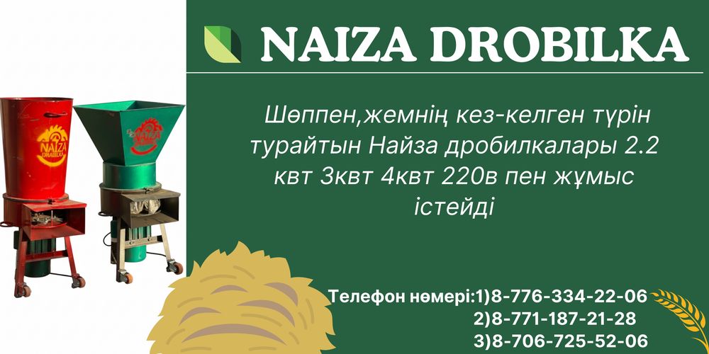 Дробилка Найза сатамыз 3в1