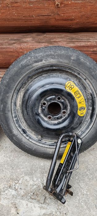 Roata rezerva slim, cric