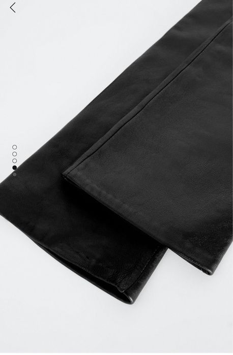 Перчатки кожаные длинные