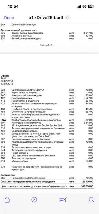 BMW X1 2.5 първи собственик