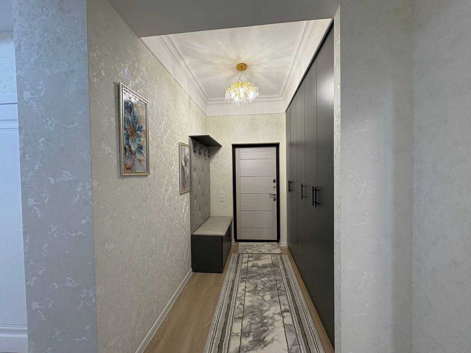 2х комнатная квартира на 9 этаже 63кв, в Самарканде