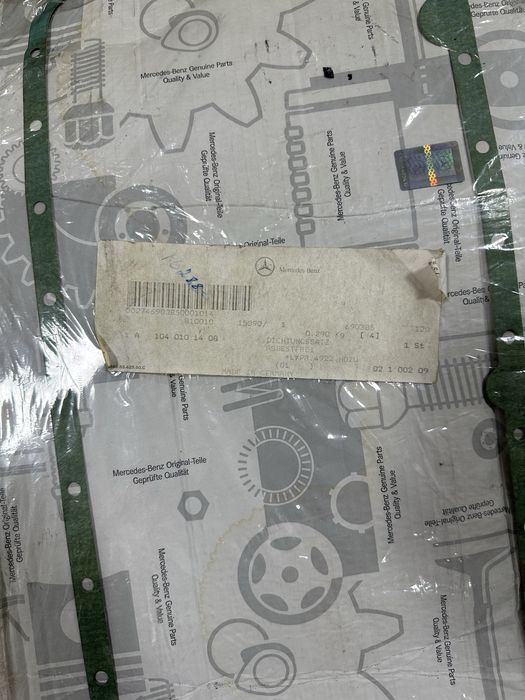 Прокладка поддона на мерседес 124