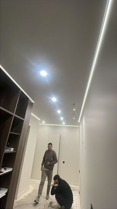 Натяжные потолки