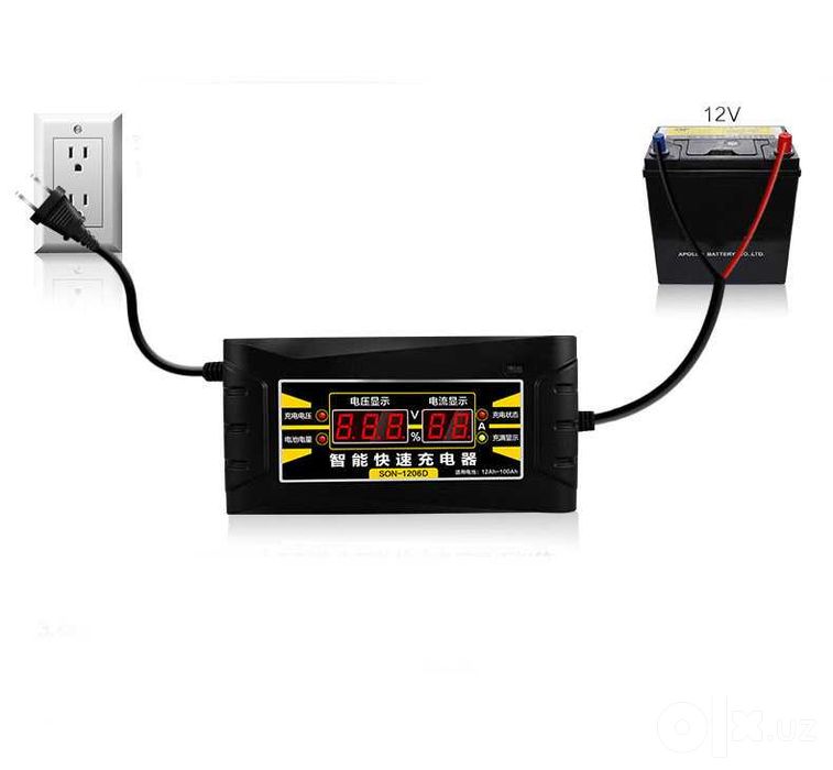 Быстрая зарядка для аккумуляторов 12V