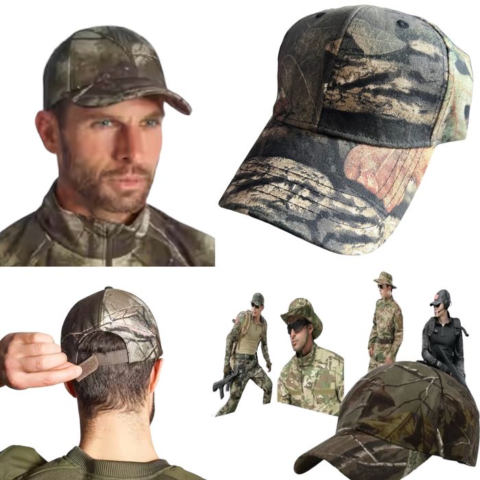 Ловджийска шапка с твърда козирка Туризъм Спорт Тактическа