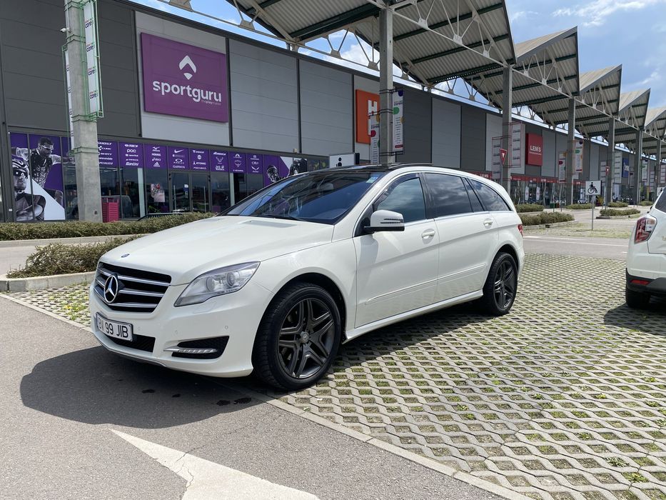Mercedes R 350 CDI Long AMG 2012 cel mai FULL din Ro, 300cp, superb