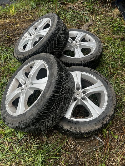 Джанти 5x112 R17 с Нови зимни гуми HANKOOK!