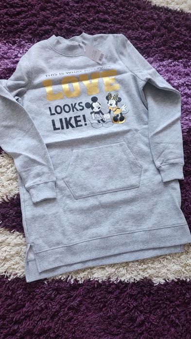 Hanorac damă lung nou Disney.