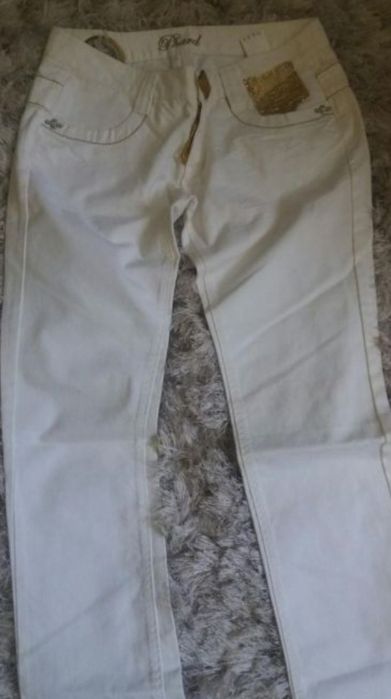 Gas..blugi albi  barbat masura S/M/L