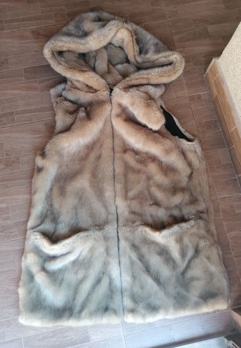 Дамски елек от изкуствен косъм