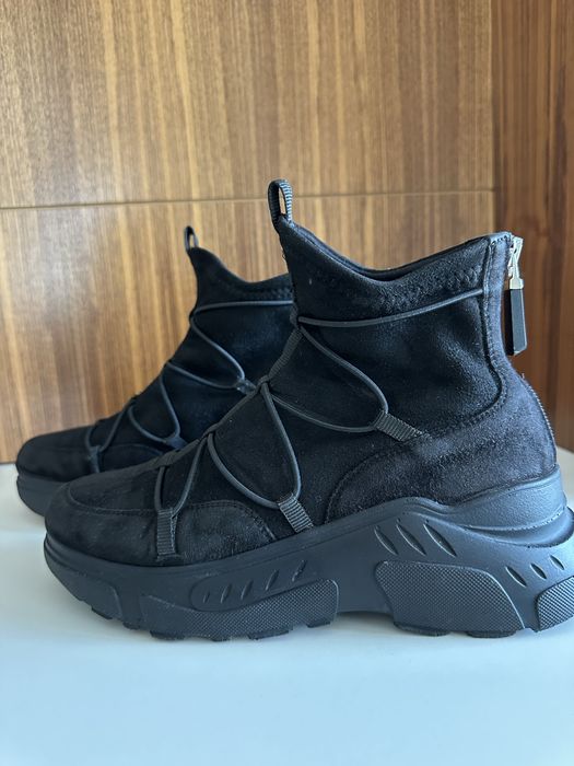 Sneakersi  Anna Cori negri, mărimea 37