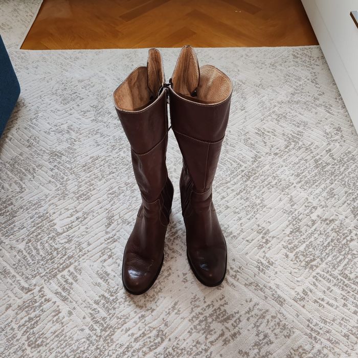 Cizme de dama _ iarna_piele naturala