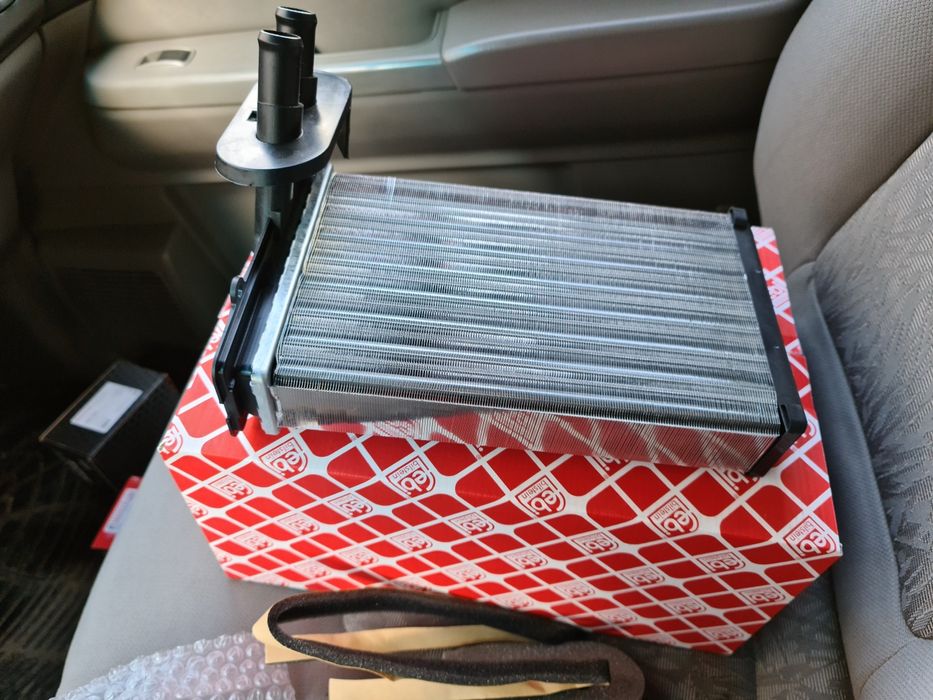 Радиатор печки, вентилятор печки