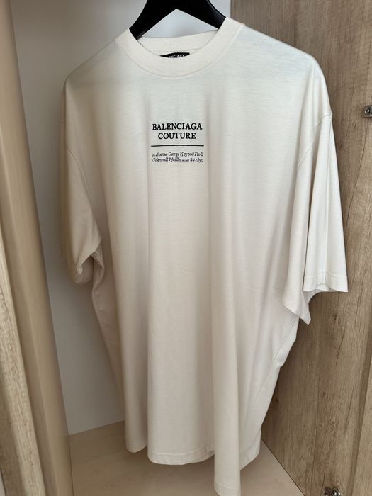 BALENCIAGA - Оригинална мъжка тениска Oversize