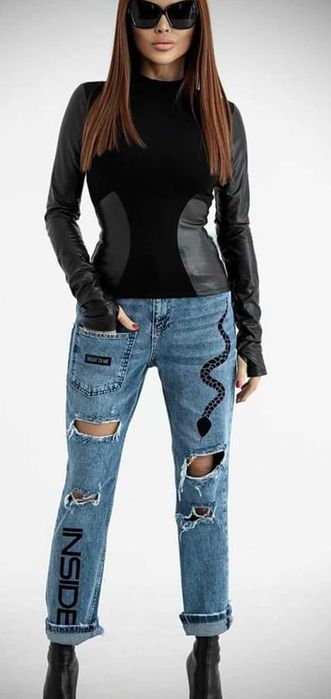 I'v boutique дънки  размер S