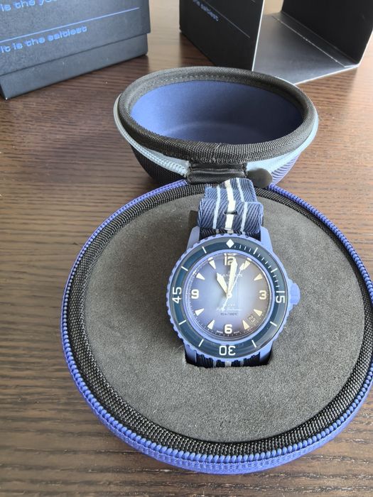 Atlantic Ocean Blancpain X Swatch Scuba 50 Fanthoms