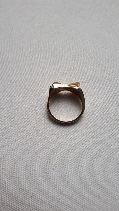 золотой кольца желтой золото 585-п,