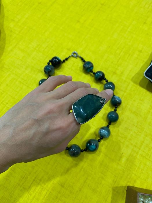 Бусы, кольцо, браслет, аксессуары