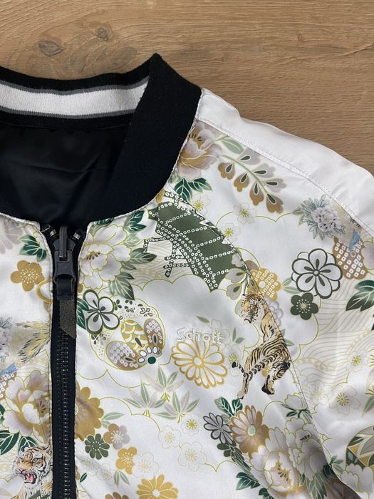 Schott дамски двулицев бомбър размер S