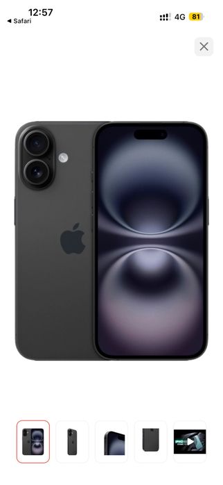 Iphone 16 128gb eac 100% акб