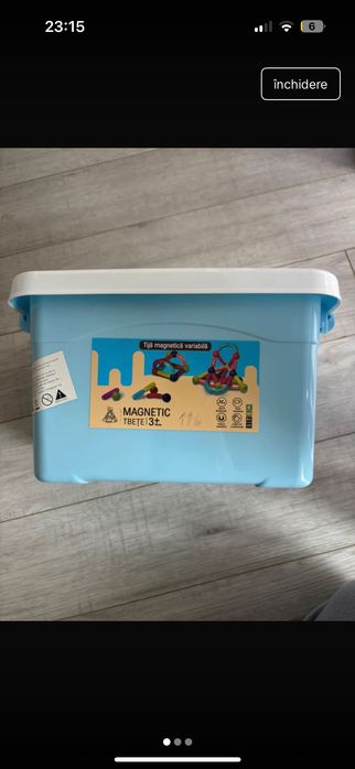 Joc magnetic 105 piese