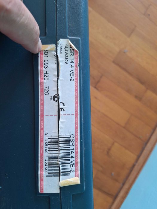 Винтоверт Бош Bosch GSR 14.4 VE-02 Profesional Made in Switzerland