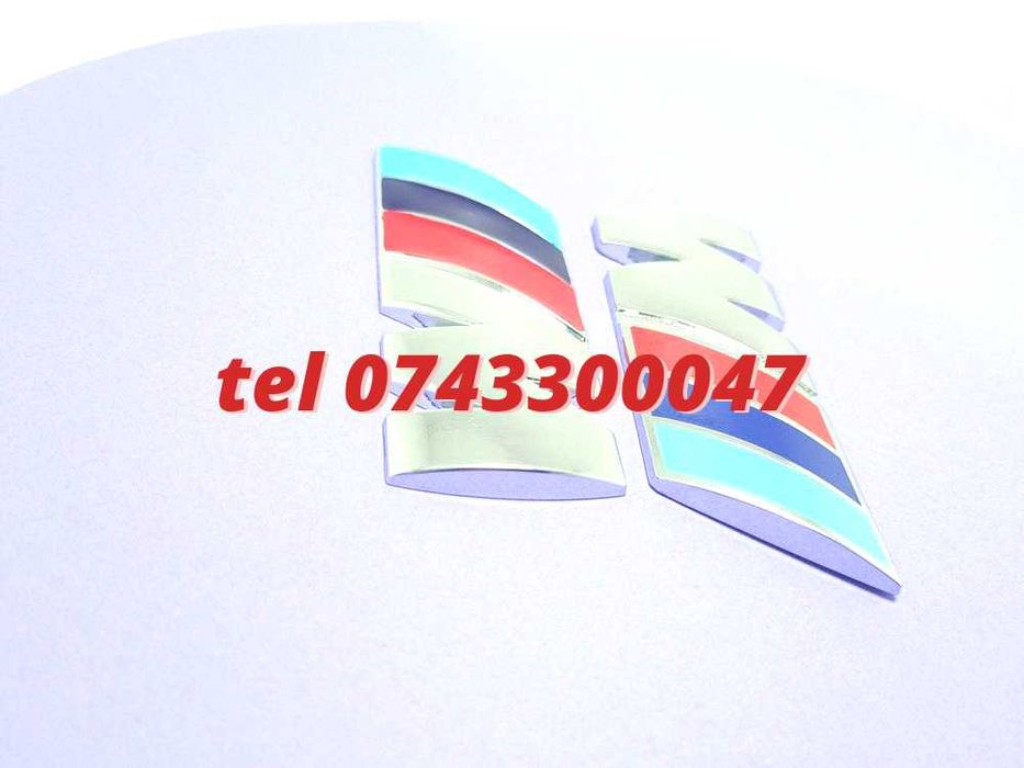 Sigla Metalica Chrom Mpower Bmw Pentru Spate Portbagaj