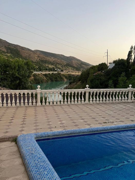 ЕВРО дача на 8 сотках с выходом к реке, Чарвак Бочки