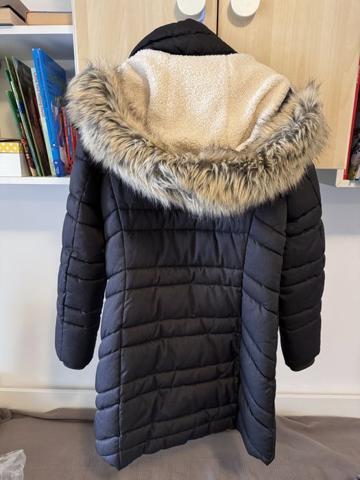 Дамско зимно яке с качулка