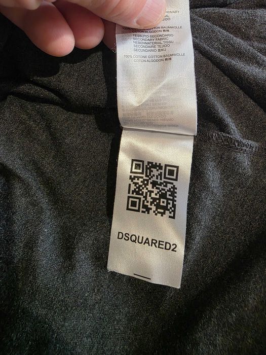 Нов Dsquared2 *uck All But The Flag Мъжка Тениска Ежедневна Раз.M