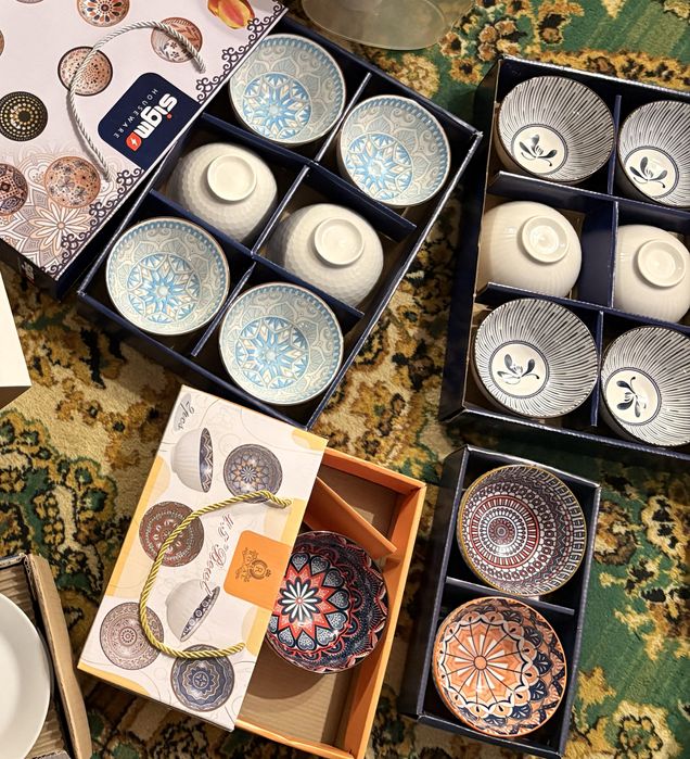 Наборы пиал в подарочной коробке