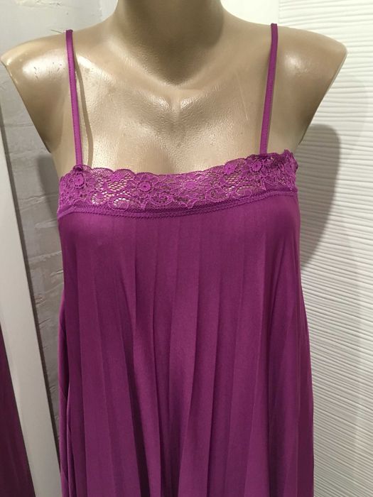 ZARA дълга рокля плисе S