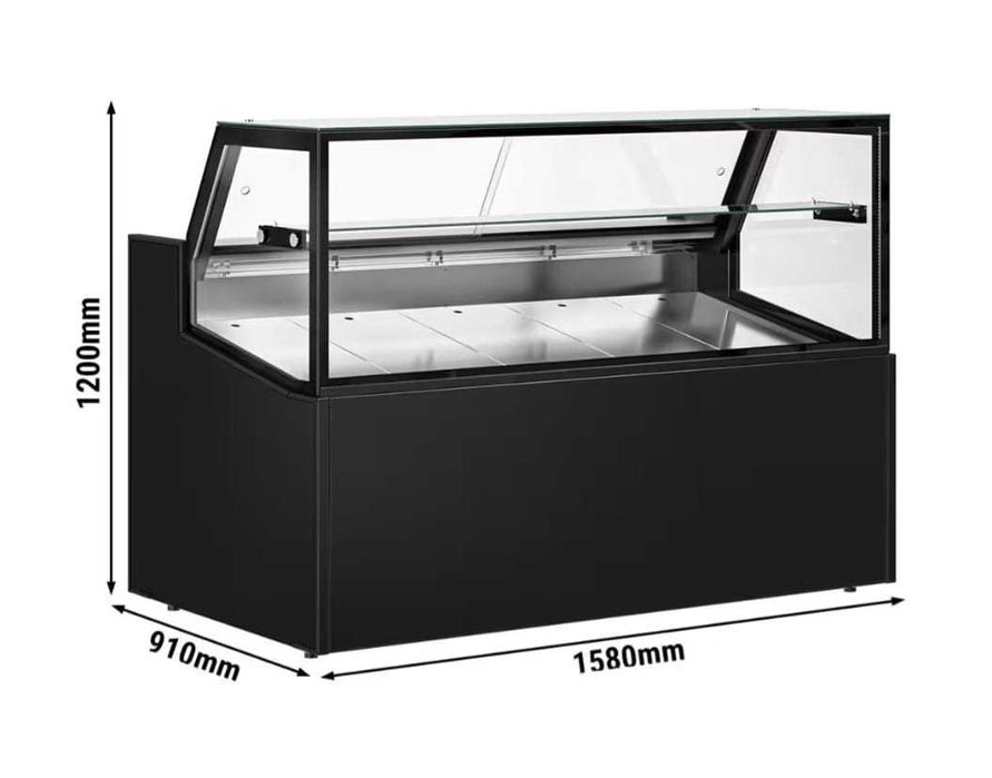 Vitrina friforifica cu iluminare LED și 1 raft