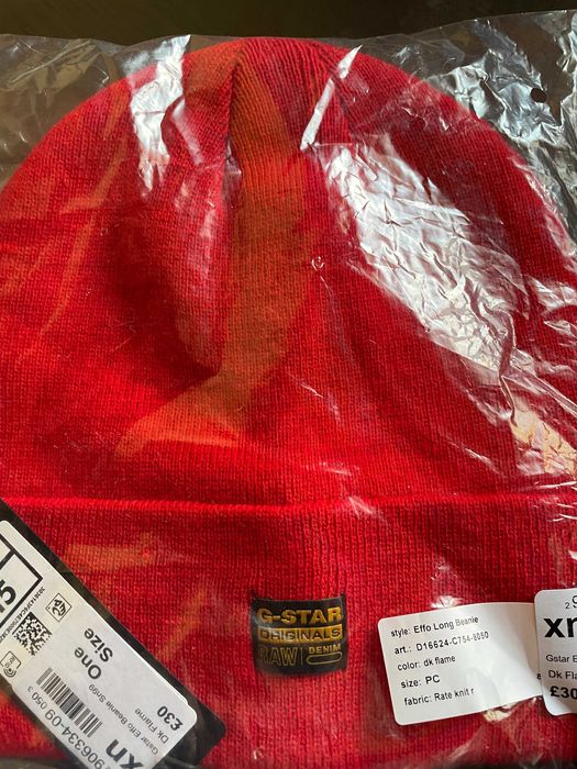 Зимна шапка G-Star Raw Effo Beanies Нова С Етикети