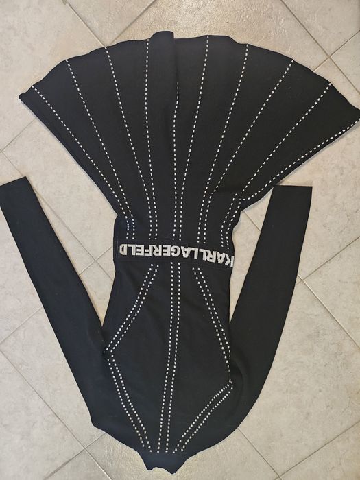 Рокля с лого брандинг Karl Lagerfeld