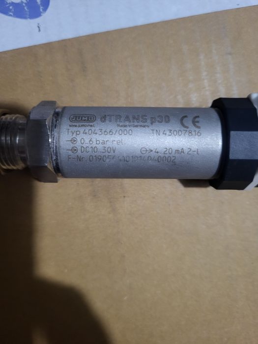 Trasmitatoare de presiune Danfoss si Jumo noi