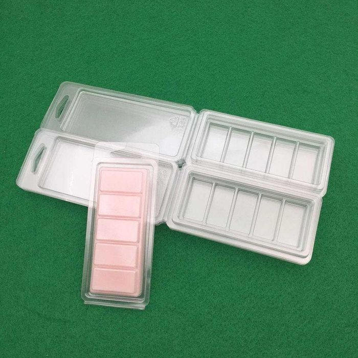 Ambalaj plastic pentru tablete din ceara,clamshell 5 celule, waxmelt
