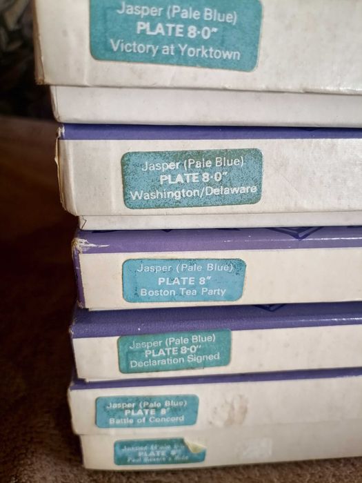 Vand colectie completa Wedgwood bicentenarul Revolutiei Americane