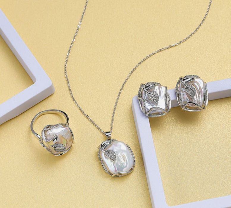 Натуральный жемчуг бижутерия