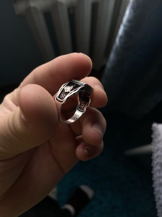 Кольцо из чистого серебра