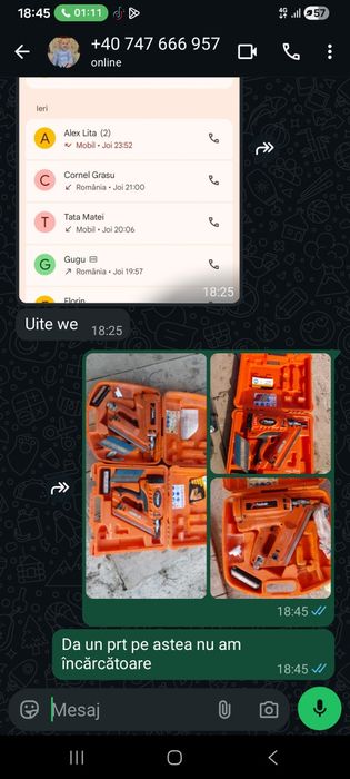 Vind postol cuie sau schimb cu scule makita