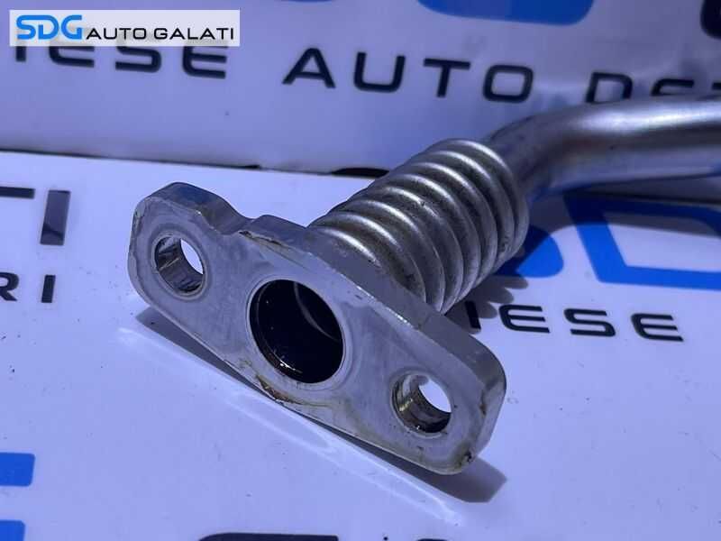 Teava Conducta Retur Ulei Turbo Turbina Turbosuflanta Skoda Superb 3 2.0 TDI 2015 - Prezent Cod 04L145736E [M6169]