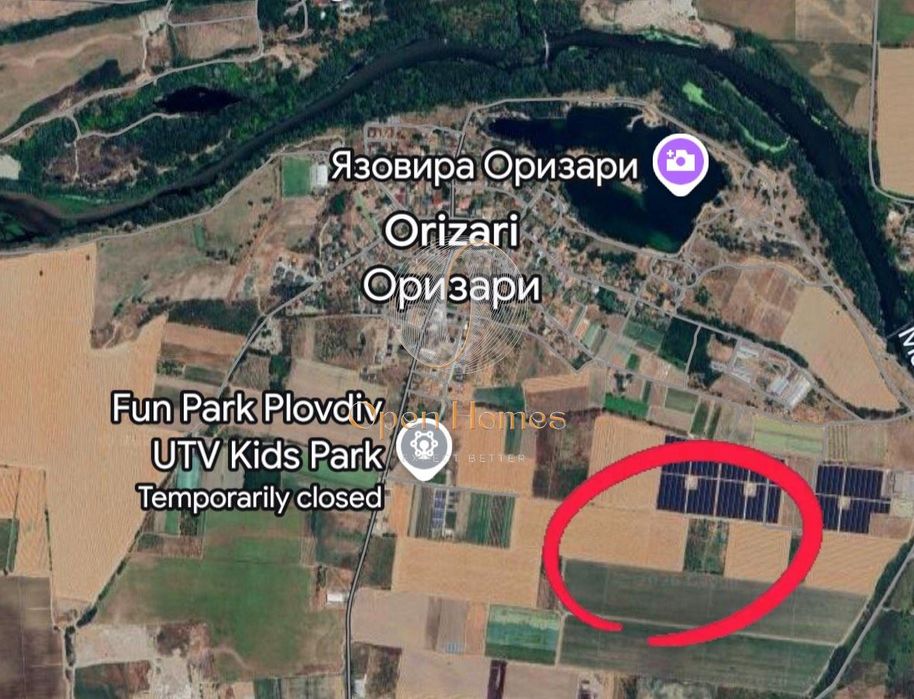 УПИ за жилищно с. Оризари