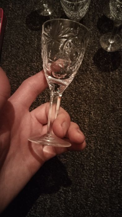 Рюмки хрустальные советские.